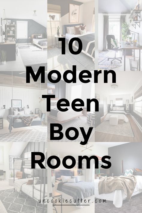 We are thinking about redoing our teen boys room and while I was looking for inspo, I rounded up 10 teen boy room ideas from my fav bloggers! Home Décor, Ikea, Design, Inspiration, Teen Room Decor For Boys, Teen Boy Bedroom Small, Bedroom For Teen Boys, Boys Bedroom Storage