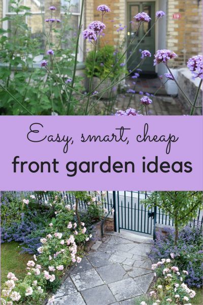 The best front garden ideas - smart, Outdoor, Ideas, Shaded Garden, Back Garden Landscaping, Small Front Garden Ideas, Small Front Gardens, Garden Ideas To Make, Backyard Landscaping, Garden Ideas Cheap