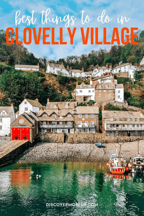 Plan things to see and do in Clovelly to make the most of your trip to this unique, picturesque village in North Devon. | clovelly north devon | devon places to visit | clovelly devon pictures | clovelly devon fishing villages | clovelly england | clovelly waterfall | clovelly things to do | clovelly best things to do | clovelly what to do | clovelly what to do | clovelly devon things to do | clovelly village | devon villages | villages in devon | villages in devon | north devon villages Camping, London, British, Wanderlust, Wales, Devon, England, Europe Travel Destinations, Europe Travel