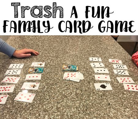 Trash A Fun Family Card Game - Grandma Ideas