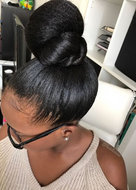 Up Dos, Braided Hairstyles, Protective Styles, Ponytail Hairstyles, Braided Bun Hairstyles, Top Knot Bun, Ponytail Styles, Hair Ponytail Styles, Black Ponytail Hairstyles