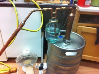 Making a pot still using a keg as a base for making flavoured spirits, this is my second instructable on making a keg still the first one was a reflux still and you... Diy, Alcohol, Whiskey, Distilling Alcohol, Home Brewing, Pot Still, How To Make Whiskey, Homemade Still, Alcohol Dispenser