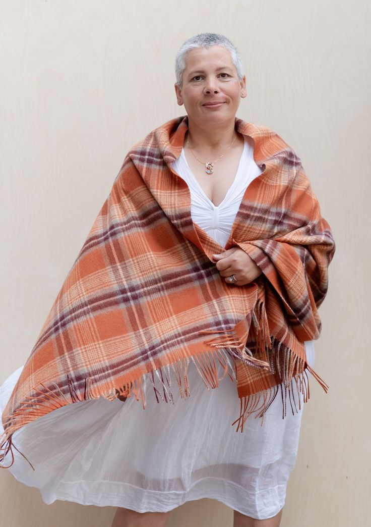 The Origins 2020 collection is a visual exploration of Scotland’s nostalgic past reinterpreted through contemporary design, conveying a sense of history, with a modern aesthetic. Woven from 100% lambswool, our scarves are beautifully soft, bringing warmth and sophistication to any #OOTD - no need to compromise style for utility. Loop it, drape it, wrap it: style your way | Tartan Blanket Co. | Scarf Fashion | Sustainable Fashion | Gift | Hygge | Colsie | Scottish Design | Personal Embroidery Afghans, Scotland, Blankets, Outfits, Design, Afghan Blanket, Plaid Scarf, Lambswool, Scarf