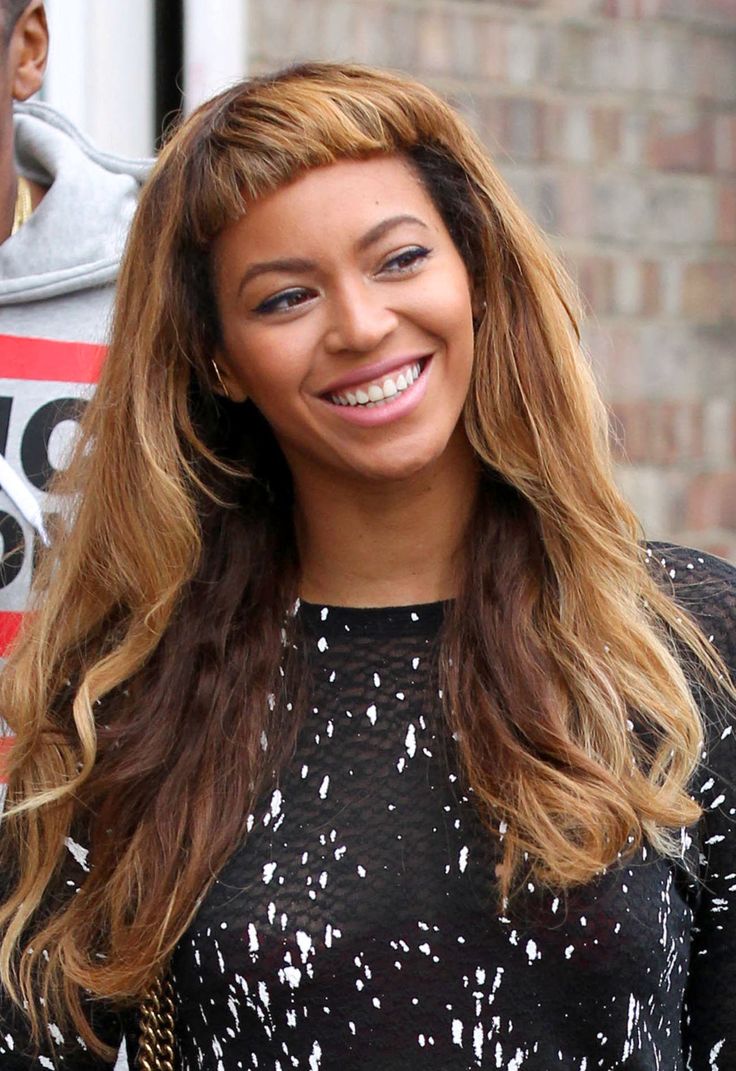 Beyoncé, Popular, Short Hair Styles, Long Hair Styles, Bangs Ponytail, Hairstyles With Bangs, Baby Bangs Long Hair, Bangs For Round Face, Hairstyles Haircuts