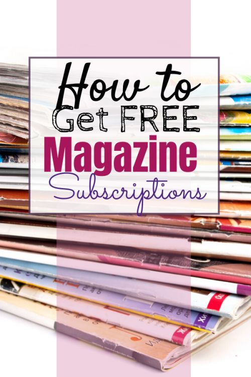magazines stacked on top of each other with the words how to get free magazine subs