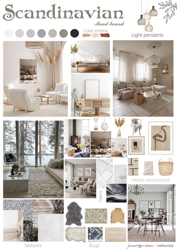 a collage of pictures with different furniture and decor items in white, grey, beige and neutral colors