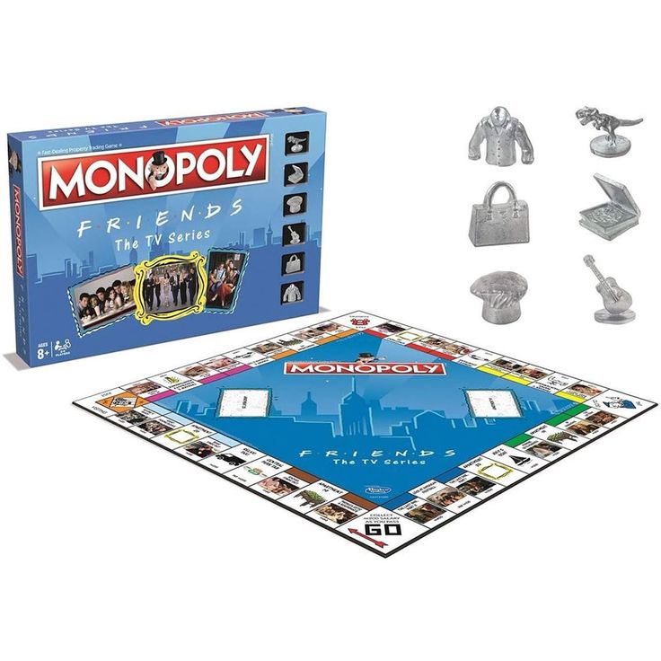 the monopoly family board game is shown