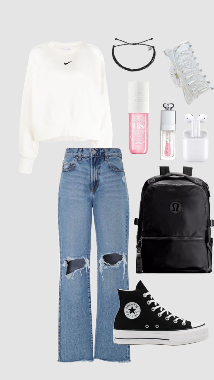 #outfitinspo #preppy #fitspo #schooloutfit #nike #converse #backtoschool Outfits, Converse, Winter Outfits, Outfit, Boys, Cute Outfits, Outfit Ideas, Fashion Outfits, School Outfit