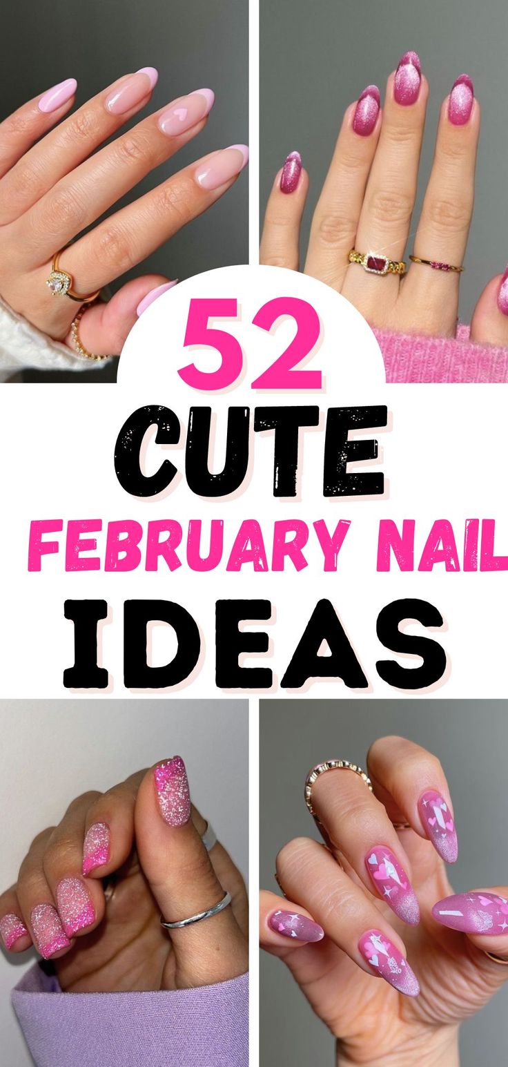 🤭 OMG! I'm obsessed with how cute and trendy these February nails ideas look. I'm so ready to get my nails prepped for Valentine's Day 💅 Valentine's Day, Nail Art Designs, Nails For Valentines Day, January Nail Designs, Nail Designs Valentines, Valentine Nail Designs, Nail Polish Designs, Valentines Nail Art Designs, Valentine's Day Nail Designs