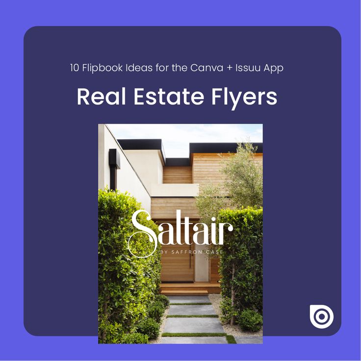 the real estate flyer for saltair