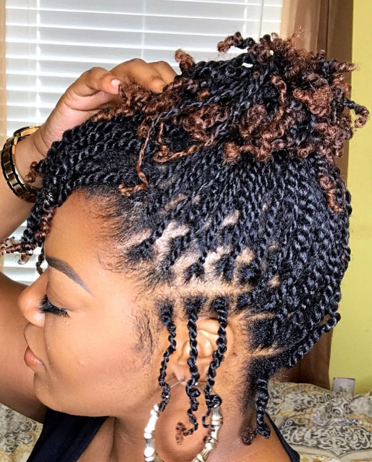 40 Two Strand Twists Hairstyles on Natural Hair With Full Guide | Coils and Glory Braided Hairstyles, Two Strand Twist Hairstyles, Protective Hairstyles For Natural Hair, Braids For Black Hair, Mini Twists Natural Hair, Kinky Twists Hairstyles, Flat Twist Hairstyles, Natural Hair Updo, Twist Braid Hairstyles