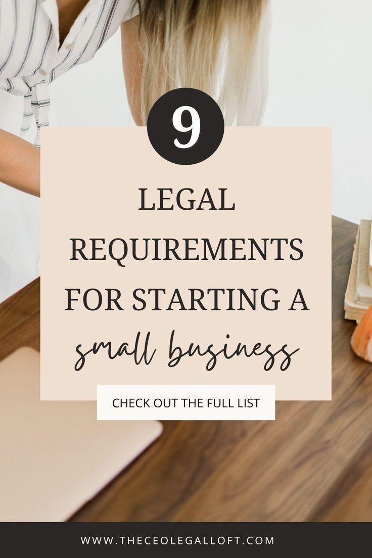 a woman working on her laptop with the text legal documents for starting a small business check out the full list