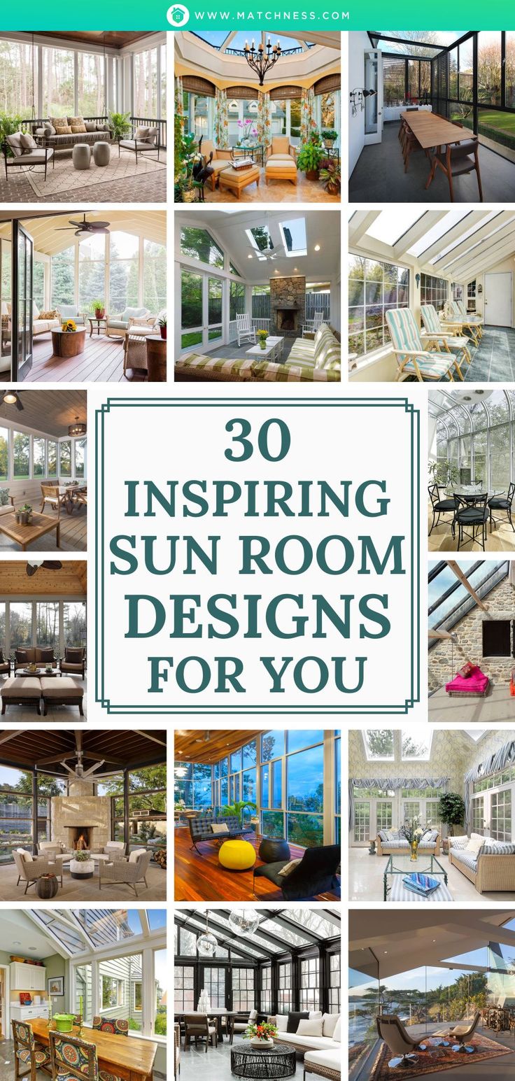 sun room design ideas for you