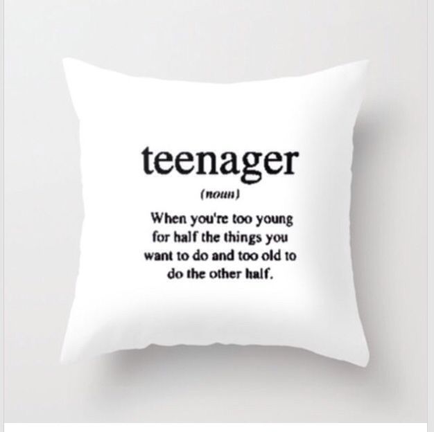 teen throw pillow
