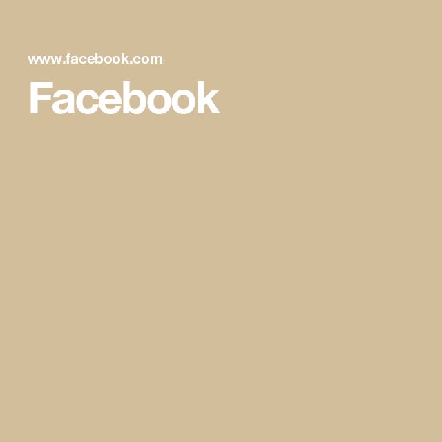 the facebook logo is shown in white on a tan background