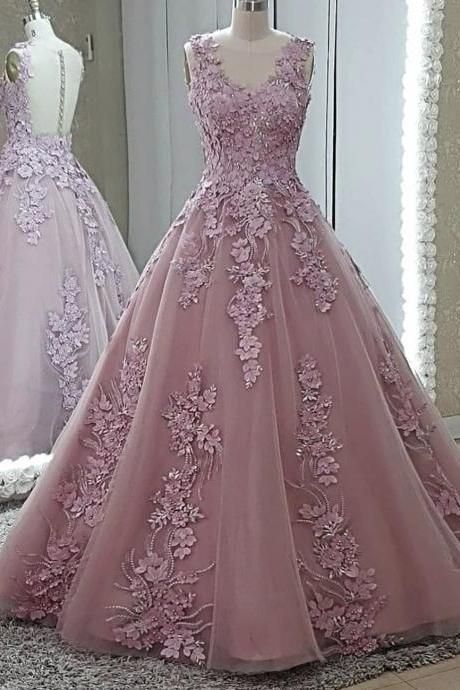 Luulla | Discover 's featured new arrival of clothing and fashion Ball Gowns, Prom, Prom Dresses, Tulle, Pink Tulle Prom Dress, Tulle Prom Dress, Evening Dresses Prom, Shiny Dresses