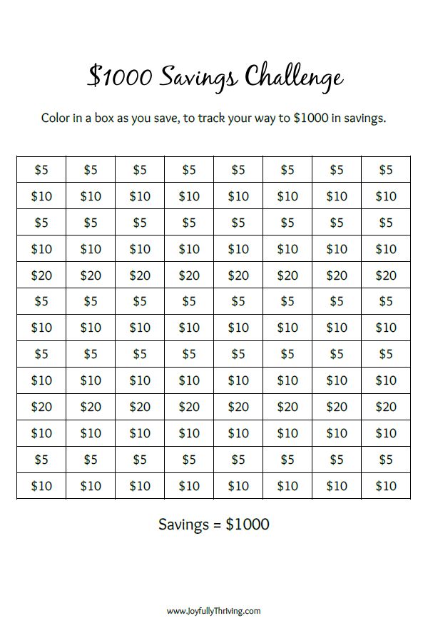 the $ 100 savings challenge is shown in this printable sheet for children to play with