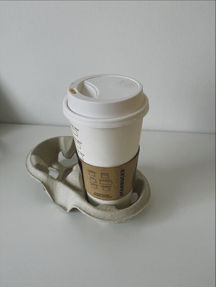 a coffee cup sitting on top of a saucer