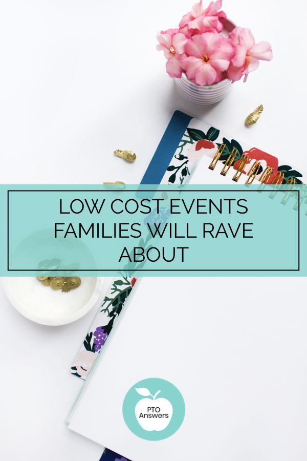 the low cost events families will rave about are on this table with flowers and books