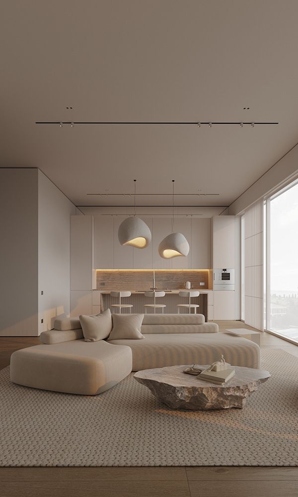 an instagram photo of a modern living room