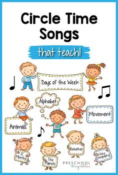 the circle time song that teaches children to read and practice their music skills with this printable