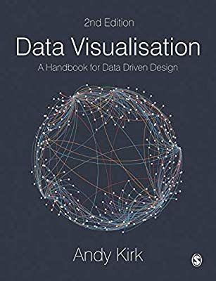 the book cover for data visualization