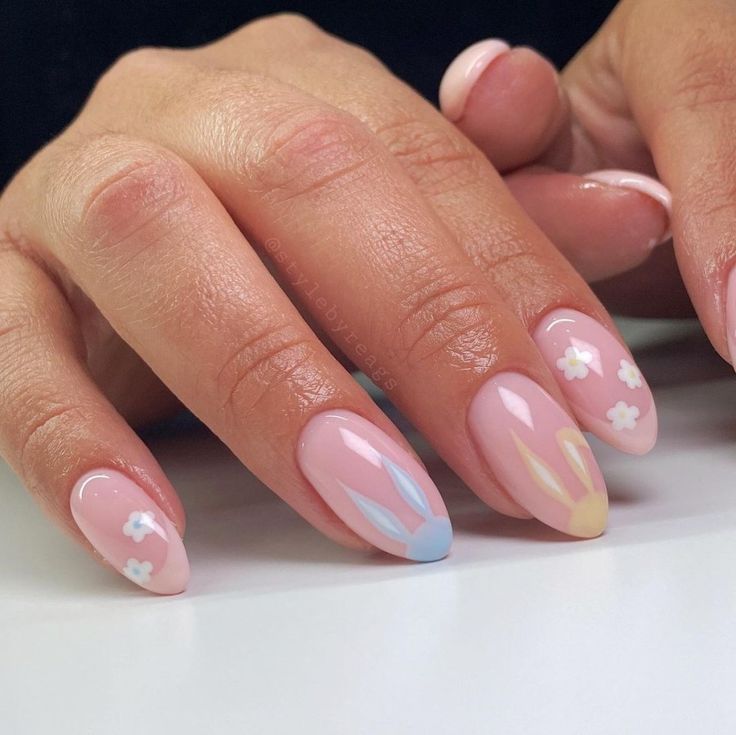 Easter nail ideas 2022040822 - The Best Easter Nail Ideas You Should Copy Holiday Nails, Design, Pink, Nail Designs, Nail Ideas, Acrylics, Easter Nails Design Spring, Easter Nail Designs, Easter Nail Art