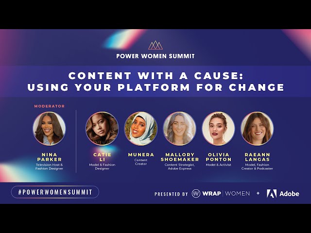 Content with a Cause: Using Your Platform for Change