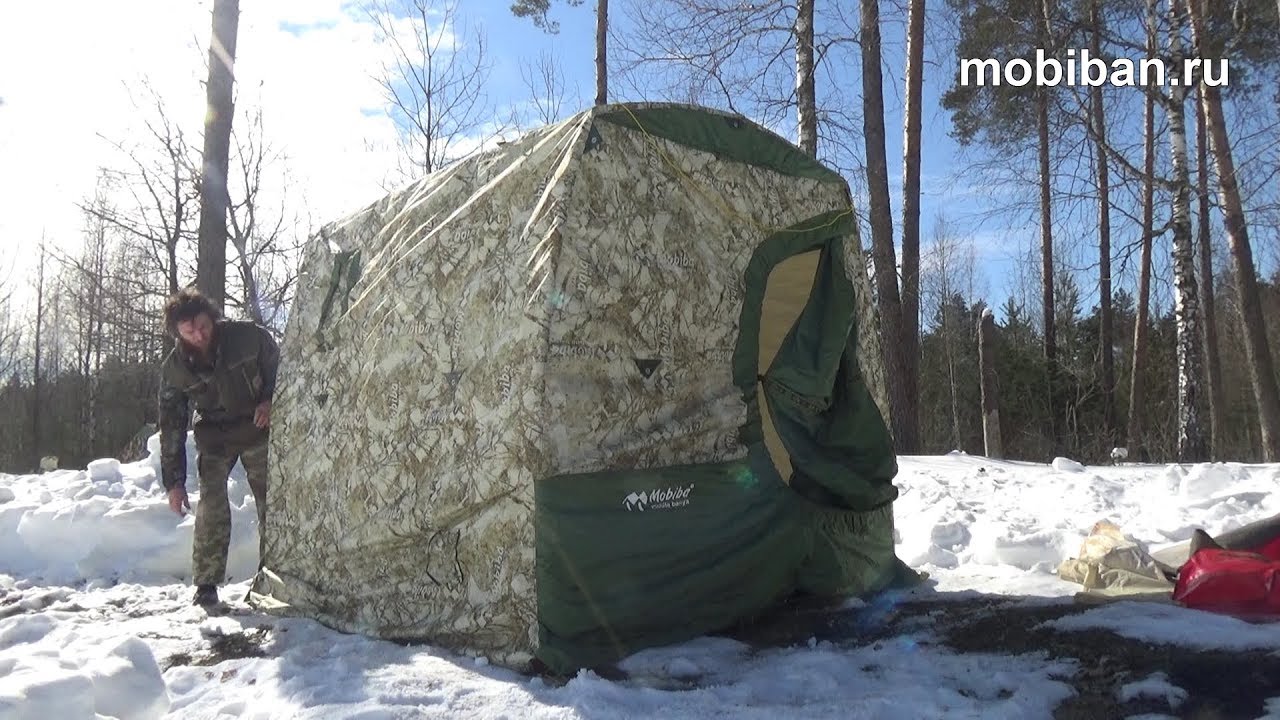 Мобиба МБ-22М. Обзор и сборка палатки