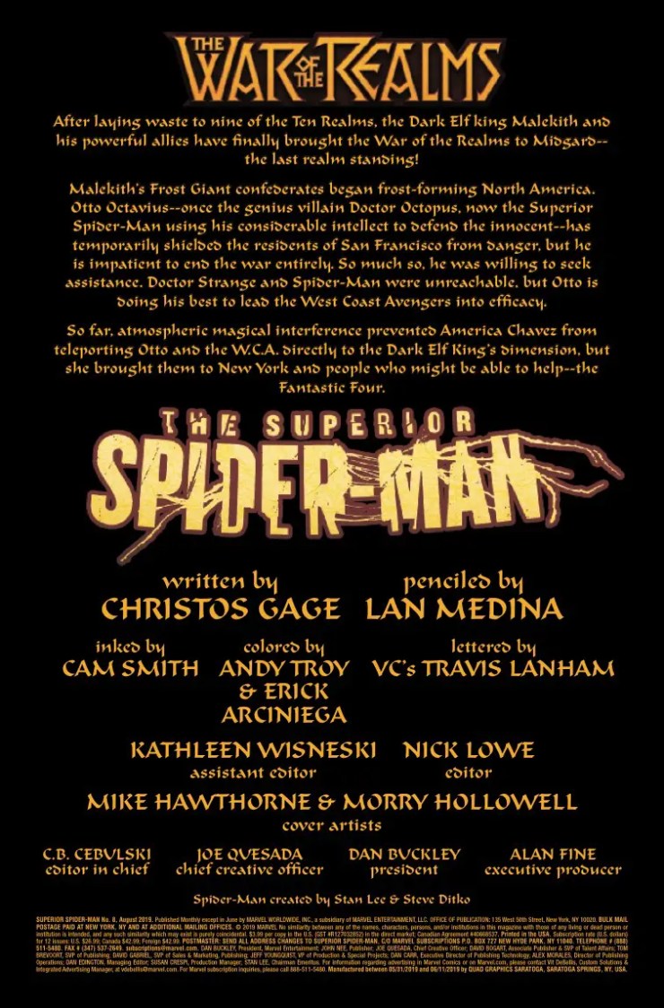 Marvel Preview: Superior Spider-Man #8