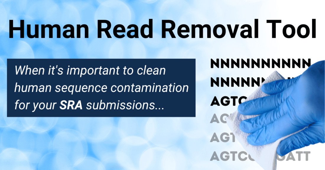 Scrubbing human sequence contamination from Sequence Read Archive (SRA) submissions