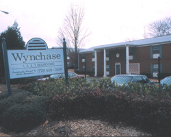 Wynchase Apartments on Shallowford Road. Doraville, Georgia. Photo by Mary Odem, 2001