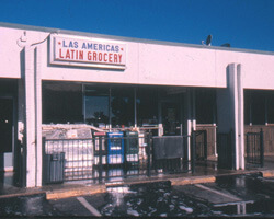 Las Americas Grocery Store. Doraville, Georgia. Photo by Mary Odem, 2000