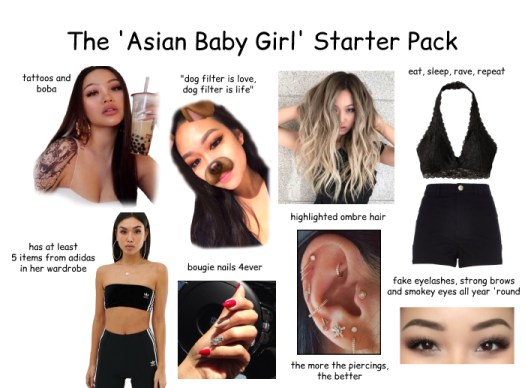 Asian baby Girl Starter Pack