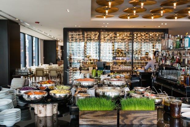 Travelle at The Langham, Chicago offers a luxurious Mother's Day buffet. (Kent Drake Morien/The Langham, Chicago)
