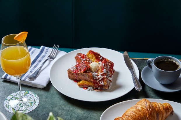 Somerset is hosting a Mother's Day buffet, which includes French toast. (Neil John Burger Photography/Viceroy Chicago)
