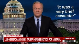 Lawrence O’Donnell Says Judge Sent a ‘Signal’ That Trump’s Lawyers ‘Did Not Do a Good Job’ With Stormy Daniels Testimony | Video