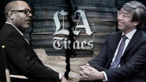 Kevin Merida and Patrick Soon-Shiong LA Times