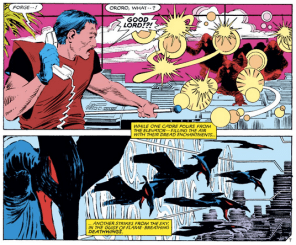 SHADOW PTEROSAURS (Uncanny X-Men #187)