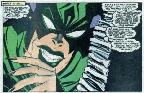 Blevins's Hela is DELIGHTFUL. (New Mutants #79)