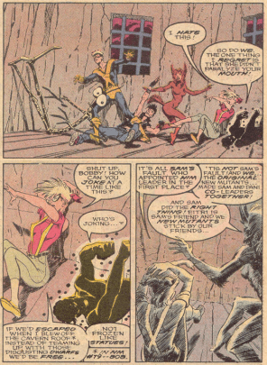 This gag doesn't really stop being funny. (New Mutants #80)