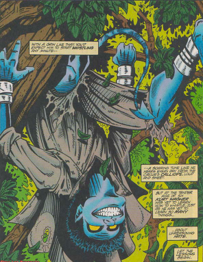 Nightcrawler, in his moppet days. (Excalibur #76)
