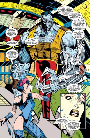 He's a hugger. (X-Men Annual #5)