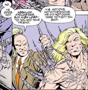 I don't know why this panel is so funny to me, but IT'S SO FUNNY. (X-Force #37)