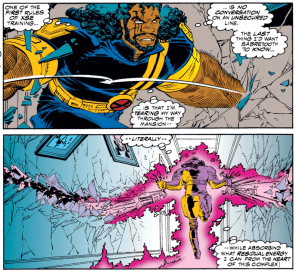 Bishop is rad as hell. (X-Men #311)