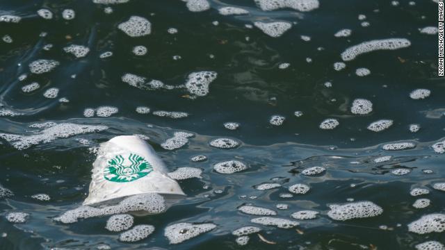 Forget plastic straws. Starbucks has a cup problem