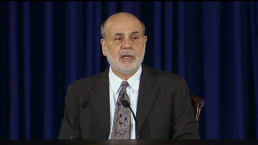 Bernanke on Fed taper in 90 seconds