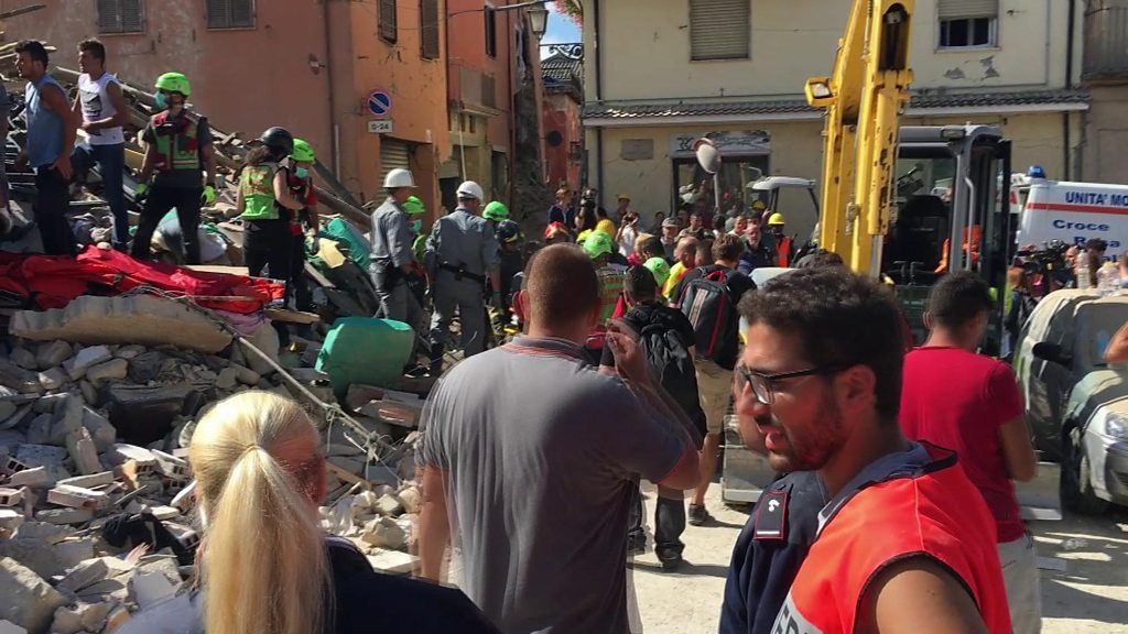 Survivor pulled from rubble