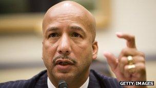 Former New Orleans Mayor Ray Nagin file picture