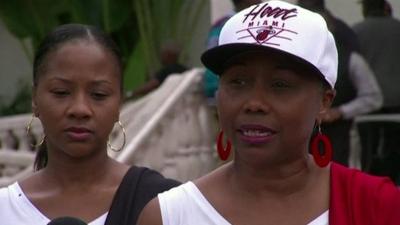Trayvon Martin's cousins Roberta and Iesha Felton